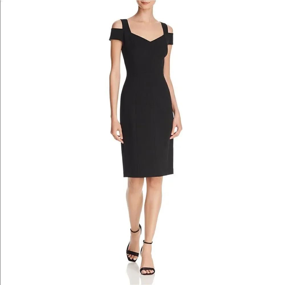 Eliza J Cold Shoulder Sheath Dress Size 6